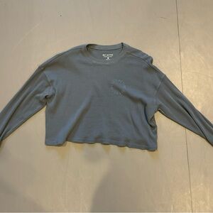 Cropped Thermal Set Active Long Sleeve